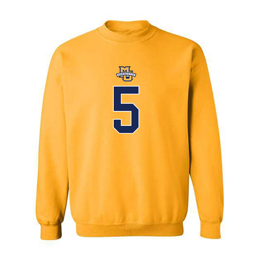 Marquette - NCAA Men's Basketball : Colton Crowdis - Sports Shersey Crewneck Sweatshirt-0