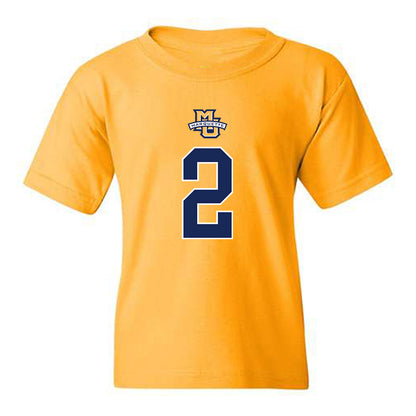 Marquette - NCAA Women's Basketball : Kinley Asp - Sports Shersey Youth T-Shirt-0