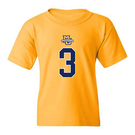 Marquette - NCAA Women's Basketball : Se'Crette Carter - Sports Shersey Youth T-Shirt-0