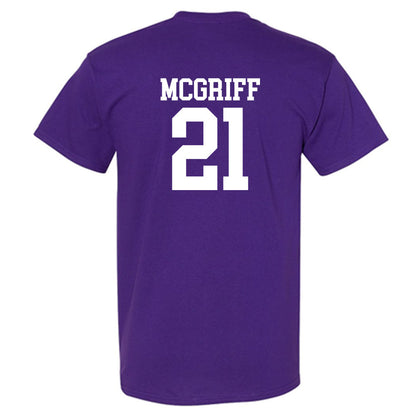 Kansas State - NCAA Men's Basketball : Khamari McGriff - Classic Shersey T-Shirt-1