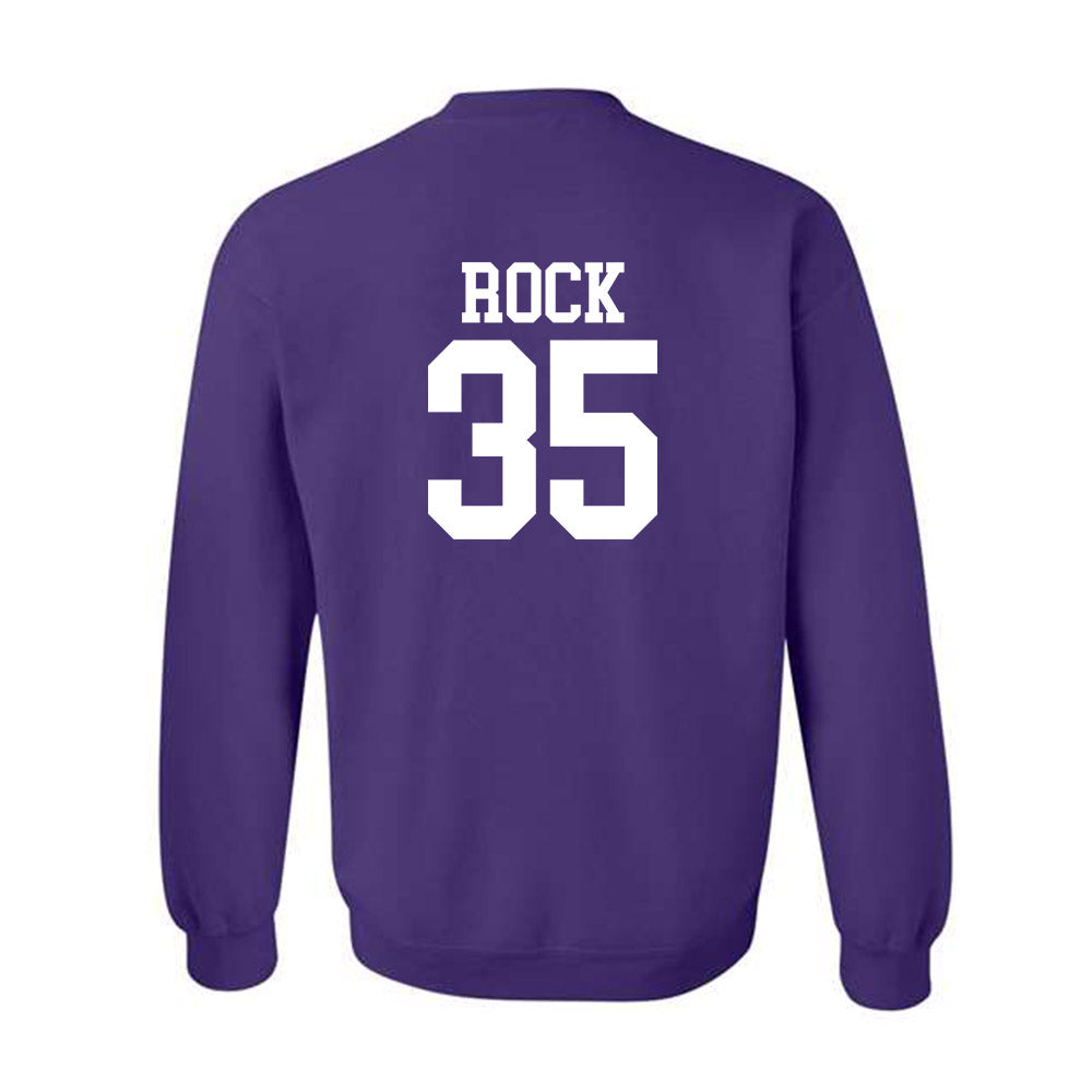 Kansas State - NCAA Men's Basketball : Jeffrey Rock - Classic Shersey Crewneck Sweatshirt-1