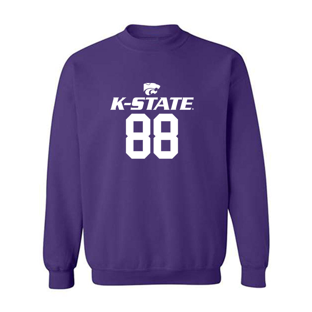 Kansas State - NCAA Men's Basketball : Timotej Malovec - Classic Shersey Crewneck Sweatshirt-0