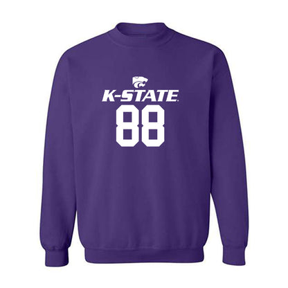 Kansas State - NCAA Men's Basketball : Timotej Malovec - Classic Shersey Crewneck Sweatshirt-0