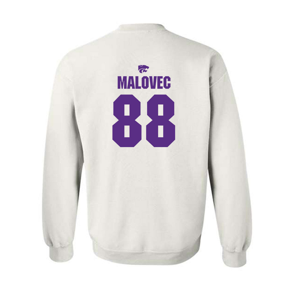 Kansas State - NCAA Men's Basketball : Timotej Malovec - Sports Shersey Crewneck Sweatshirt-1