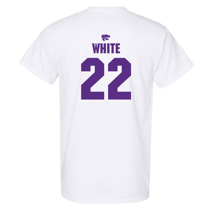 Kansas State - NCAA Women's Basketball : Ramiya White - Sports Shersey T-Shirt-1