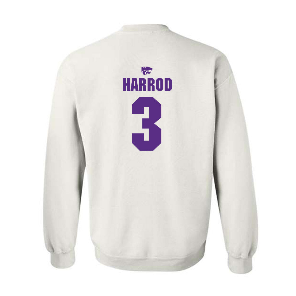 Kansas State - NCAA Women's Basketball : Brandie Harrod - Sports Shersey Crewneck Sweatshirt-1