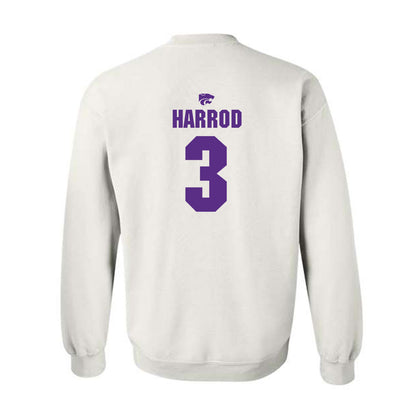 Kansas State - NCAA Women's Basketball : Brandie Harrod - Sports Shersey Crewneck Sweatshirt-1