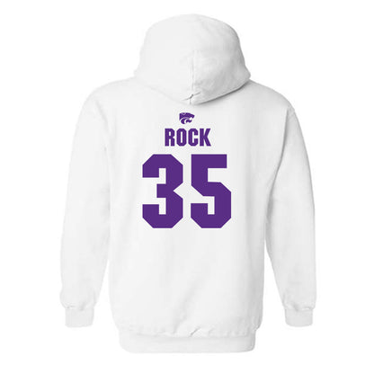 Kansas State - NCAA Men's Basketball : Jeffrey Rock - Sports Shersey Hooded Sweatshirt-1