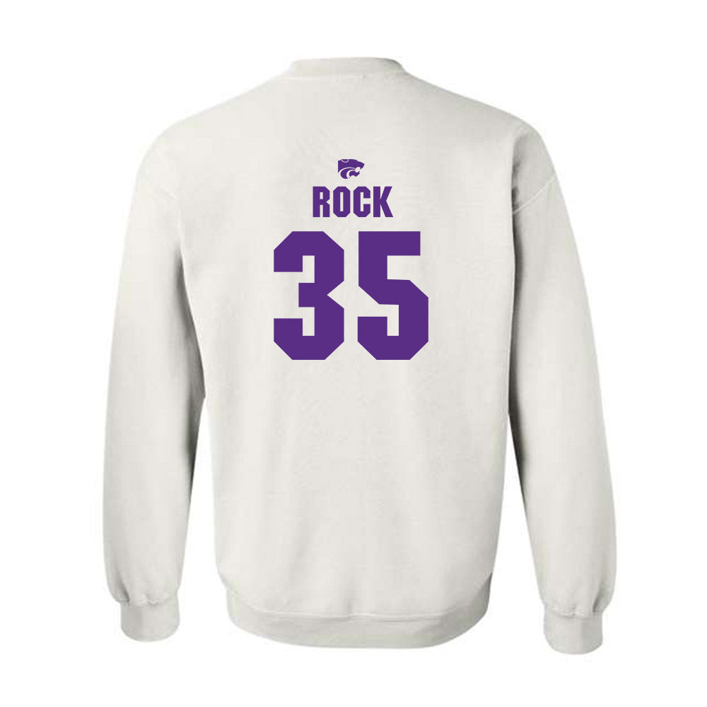 Kansas State - NCAA Men's Basketball : Jeffrey Rock - Sports Shersey Crewneck Sweatshirt-1