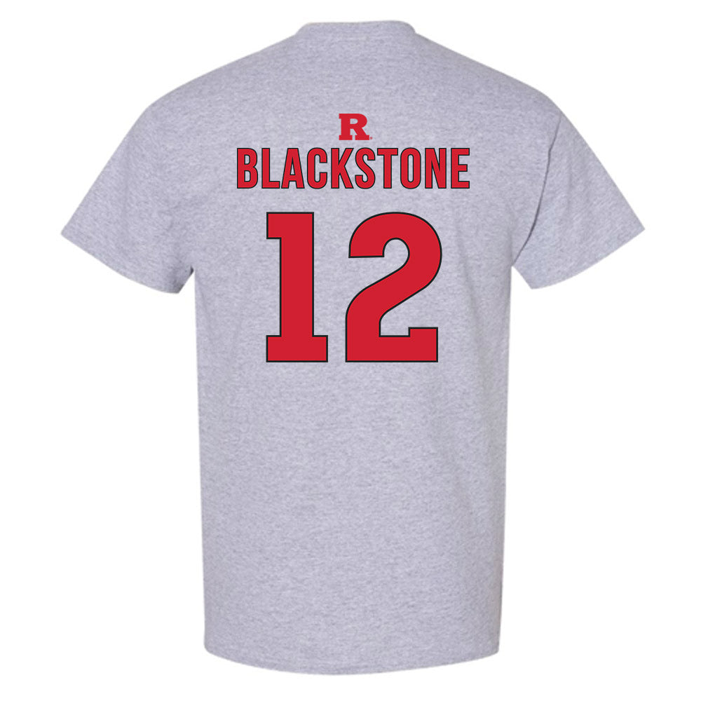Rutgers - NCAA Women's Basketball : Faith Blackstone - Sports Shersey T-Shirt-1