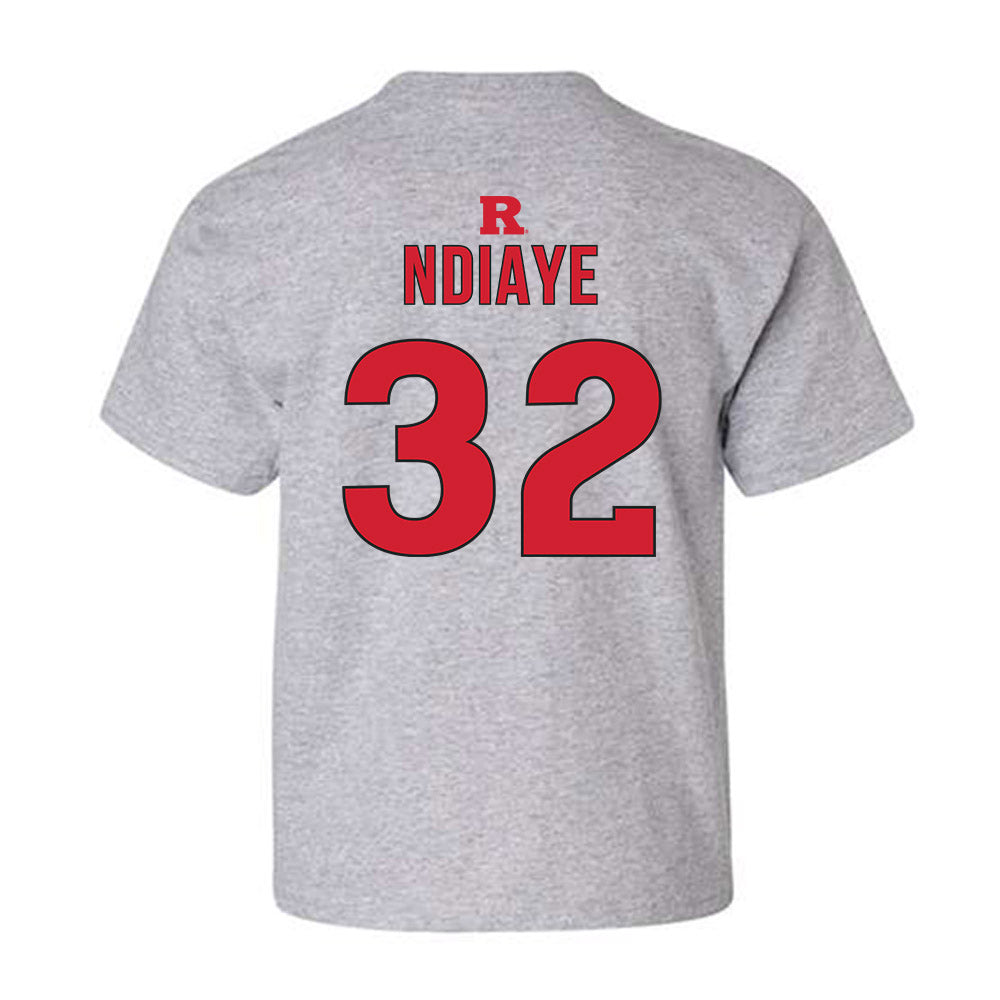 Rutgers - NCAA Women's Basketball : Yaya Ndiaye - Sports Shersey Youth T-Shirt-1
