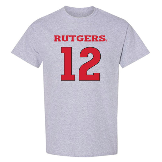 Rutgers - NCAA Men's Basketball : Lewis Duarte - Sports Shersey T-Shirt-0