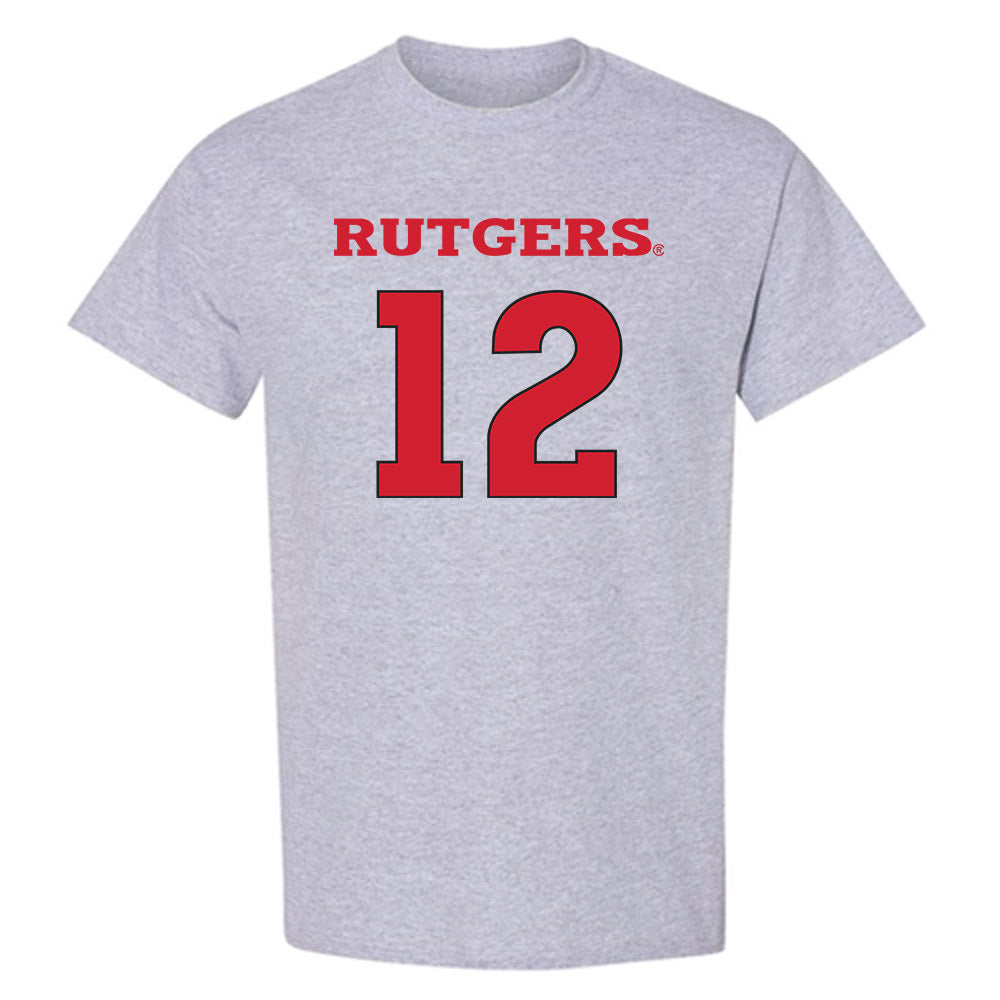 Rutgers - NCAA Women's Basketball : Faith Blackstone - Sports Shersey T-Shirt-0