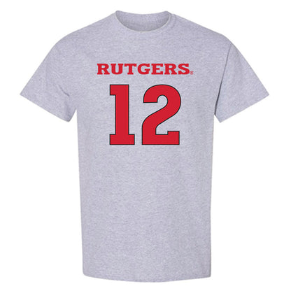 Rutgers - NCAA Women's Basketball : Faith Blackstone - Sports Shersey T-Shirt-0