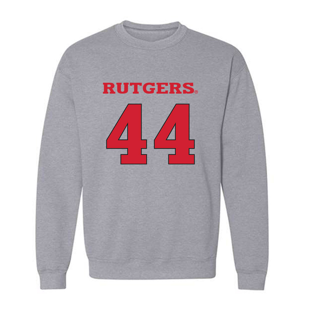 Rutgers - NCAA Women's Basketball : Tara Daye - Sports Shersey Crewneck Sweatshirt-0