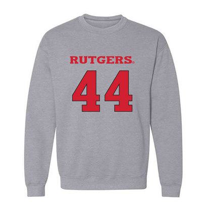 Rutgers - NCAA Women's Basketball : Tara Daye - Sports Shersey Crewneck Sweatshirt-0