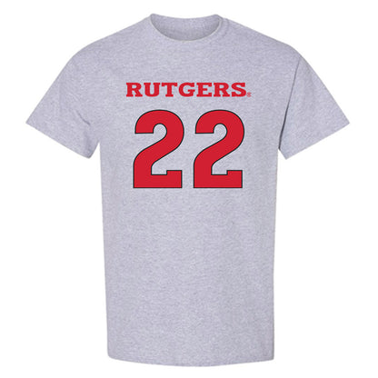 Rutgers - NCAA Women's Basketball : Zachara Perkins - Sports Shersey T-Shirt-0