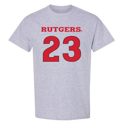 Rutgers - NCAA Men's Basketball : Martin Tonejc - Sports Shersey T-Shirt-0