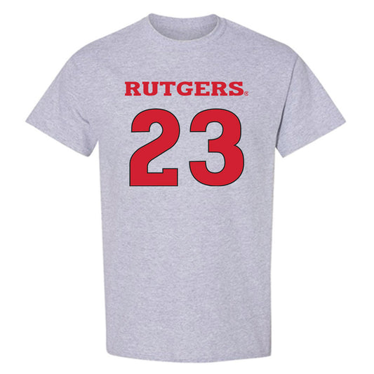 Rutgers - NCAA Men's Basketball : Martin Tonejc - Sports Shersey T-Shirt-0