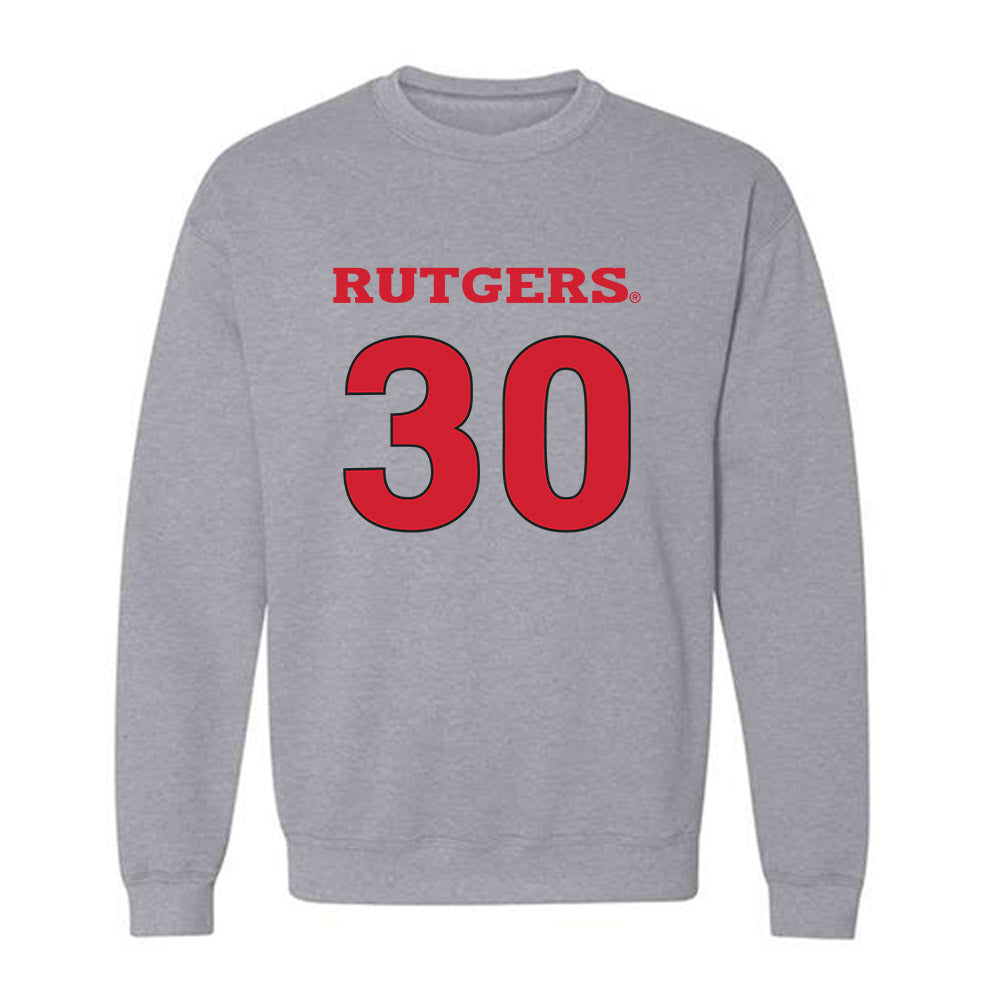 Rutgers - NCAA Women's Basketball : Imani Lester - Sports Shersey Crewneck Sweatshirt-0