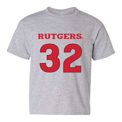 Rutgers - NCAA Women's Basketball : Yaya Ndiaye - Sports Shersey Youth T-Shirt-0