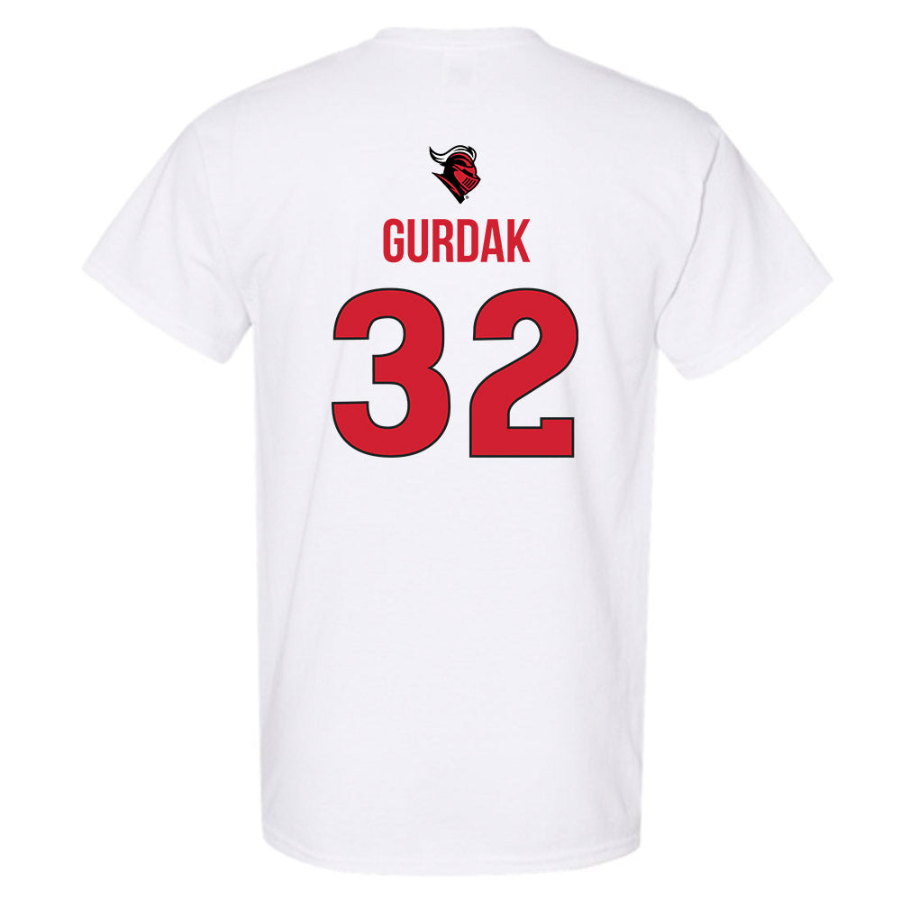 Rutgers - NCAA Men's Basketball : Christian Gurdak - Sport Shersey T-Shirt-1