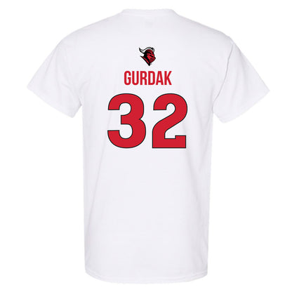 Rutgers - NCAA Men's Basketball : Christian Gurdak - Sport Shersey T-Shirt-1