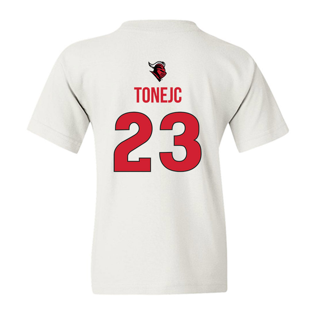 Rutgers - NCAA Men's Basketball : Martin Tonejc - Sport Shersey Youth T-Shirt-1