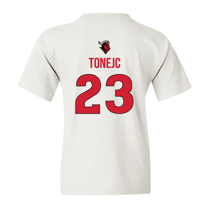 Rutgers - NCAA Men's Basketball : Martin Tonejc - Sport Shersey Youth T-Shirt-1