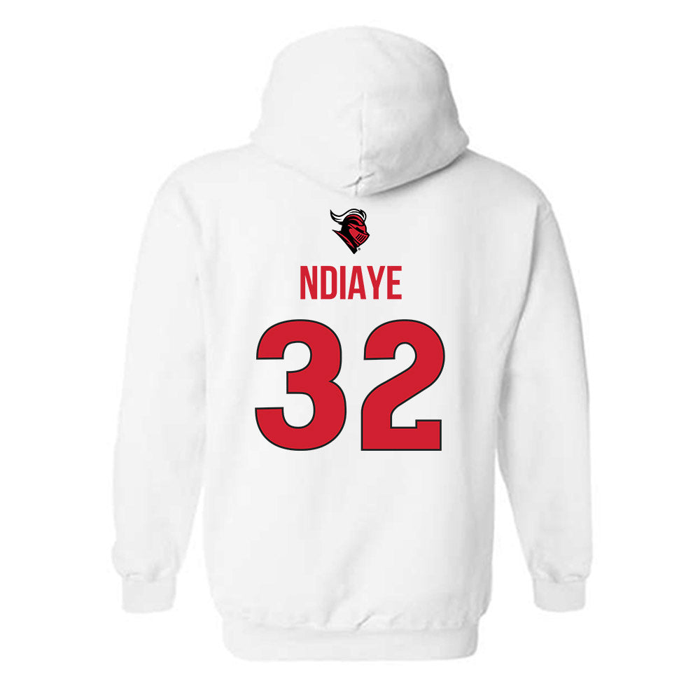 Rutgers - NCAA Women's Basketball : Yaya Ndiaye - Sport Shersey Hooded Sweatshirt-1