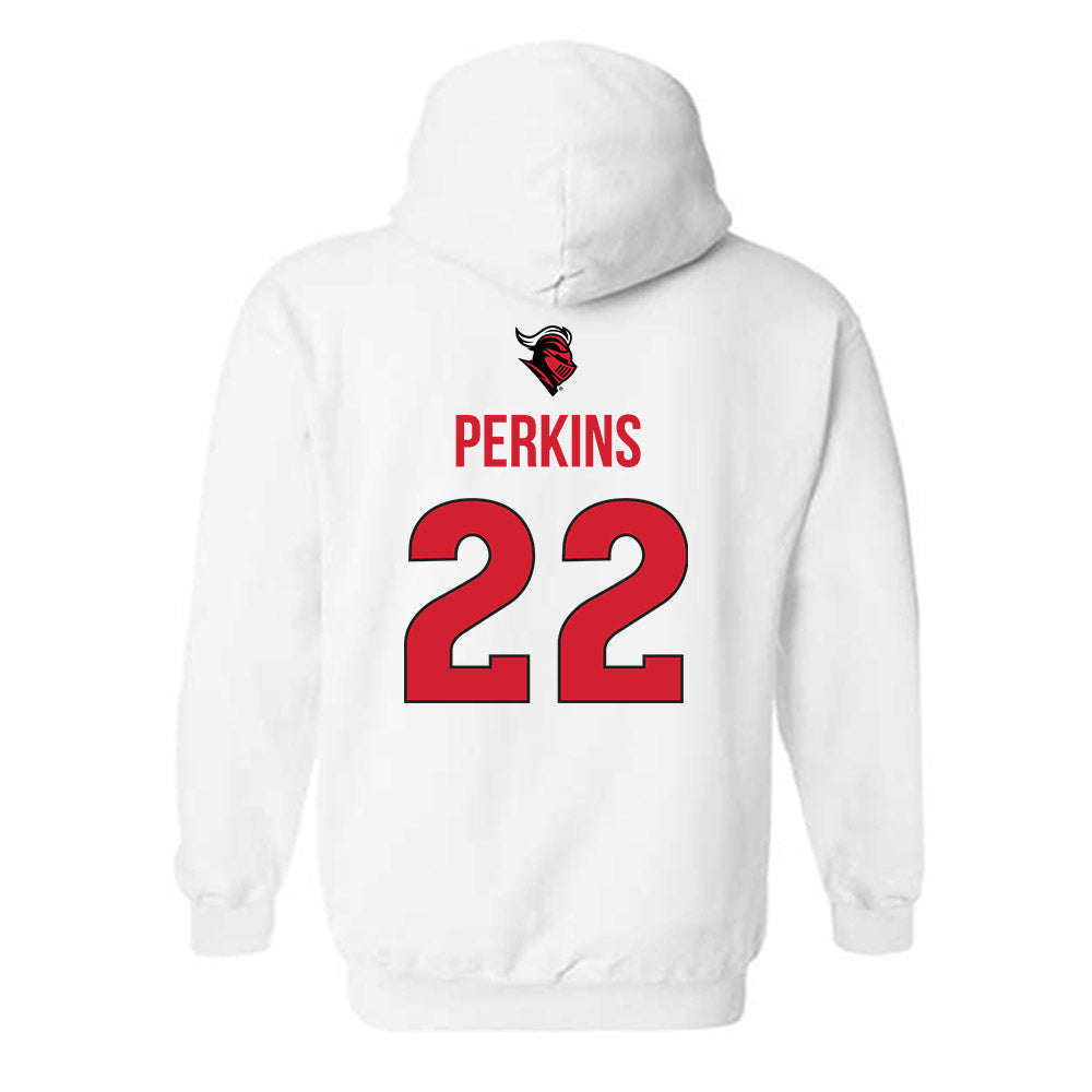 Rutgers - NCAA Women's Basketball : Zachara Perkins - Sport Shersey Hooded Sweatshirt-1