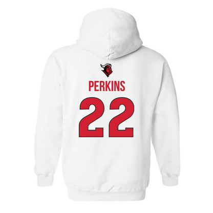 Rutgers - NCAA Women's Basketball : Zachara Perkins - Sport Shersey Hooded Sweatshirt-1