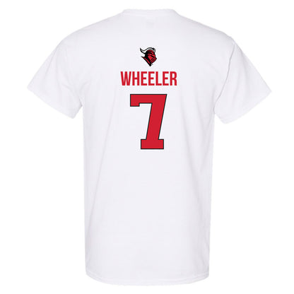 Rutgers - NCAA Women's Basketball : Precious Gem Wheeler - Sport Shersey T-Shirt-1