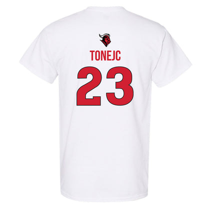 Rutgers - NCAA Men's Basketball : Martin Tonejc - Sport Shersey T-Shirt-1