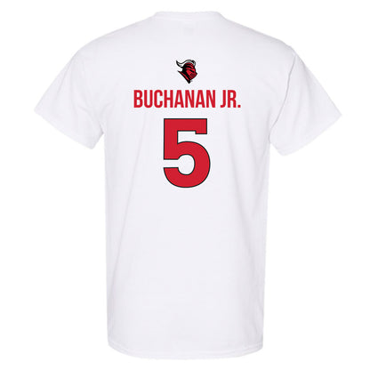 Rutgers - NCAA Men's Basketball : Darren Buchanan Jr. - Sport Shersey T-Shirt-1