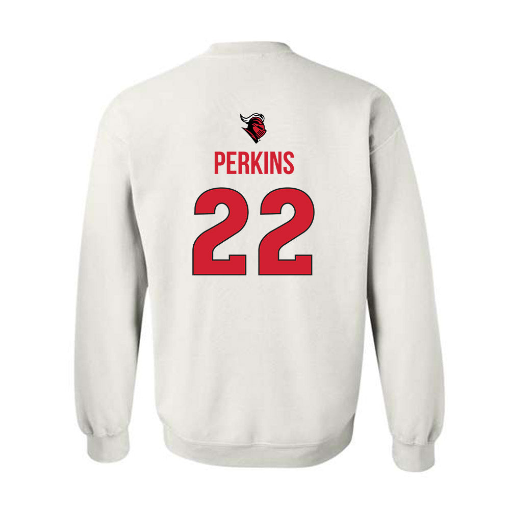Rutgers - NCAA Women's Basketball : Zachara Perkins - Sport Shersey Crewneck Sweatshirt-1