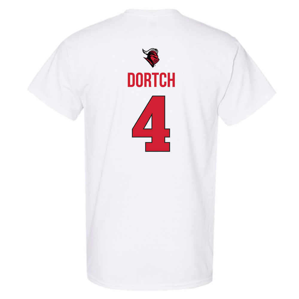 Rutgers - NCAA Men's Basketball : Bryce Dortch - Sport Shersey T-Shirt-1