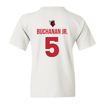 Rutgers - NCAA Men's Basketball : Darren Buchanan Jr. - Sport Shersey Youth T-Shirt-1