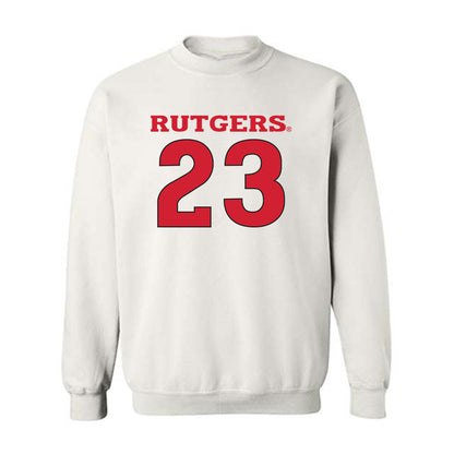 Rutgers - NCAA Men's Basketball : Martin Tonejc - Sport Shersey Crewneck Sweatshirt-0