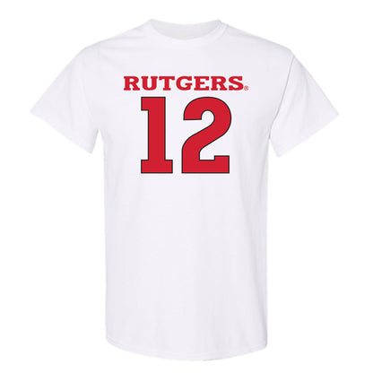Rutgers - NCAA Women's Basketball : Faith Blackstone - Sport Shersey T-Shirt-0