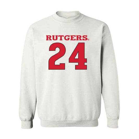 Rutgers - NCAA Women's Basketball : Zennia Thomas - Sport Shersey Crewneck Sweatshirt-0