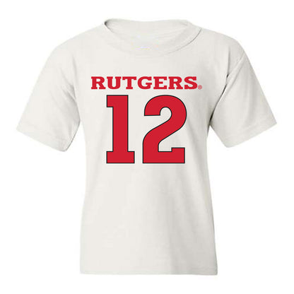 Rutgers - NCAA Women's Basketball : Faith Blackstone - Sport Shersey Youth T-Shirt-0