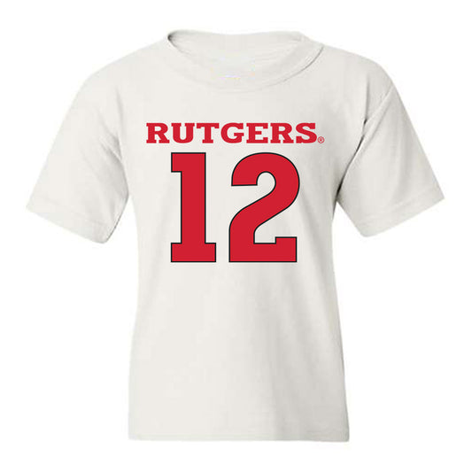 Rutgers - NCAA Women's Basketball : Faith Blackstone - Sport Shersey Youth T-Shirt-0