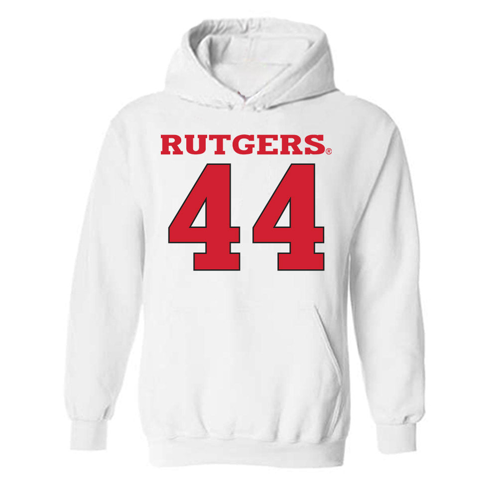 Rutgers - NCAA Women's Basketball : Tara Daye - Sport Shersey Hooded Sweatshirt-0