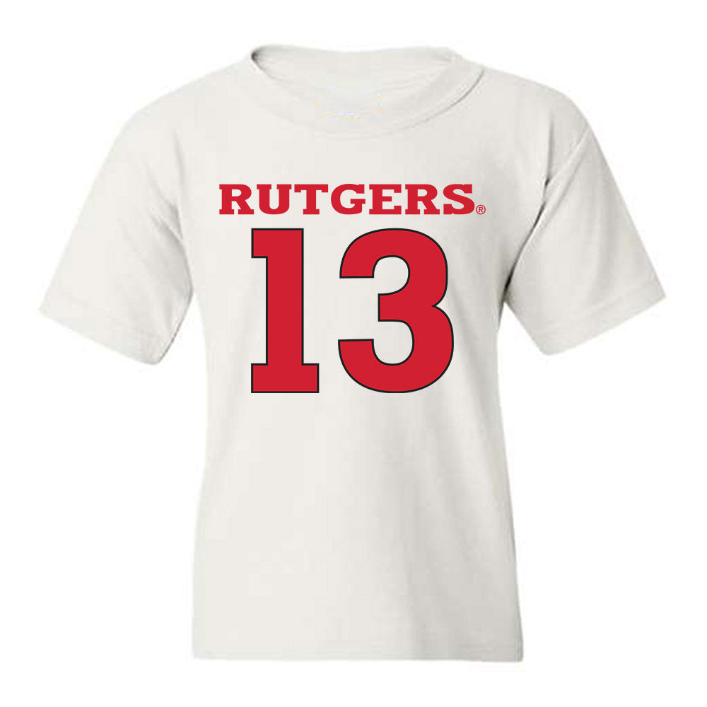 Rutgers - NCAA Women's Basketball : Hope Masonius - Sport Shersey Youth T-Shirt-0
