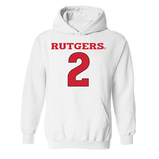 Rutgers - NCAA Women's Basketball : Kaylah Ivey - Sport Shersey Hooded Sweatshirt-0