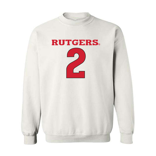 Rutgers - NCAA Women's Basketball : Kaylah Ivey - Sport Shersey Crewneck Sweatshirt-0