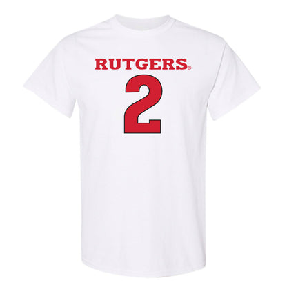 Rutgers - NCAA Women's Basketball : Mya Pauldo - Sport Shersey T-Shirt-0