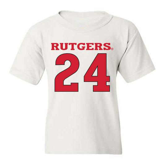 Rutgers - NCAA Women's Basketball : Zennia Thomas - Sport Shersey Youth T-Shirt-0