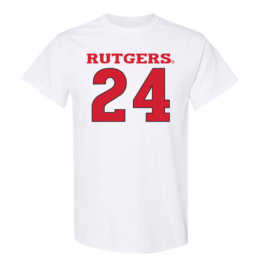 Rutgers - NCAA Women's Basketball : Zennia Thomas - Sport Shersey T-Shirt-0